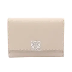 LOEWE ロエベ アナグラム バーティカル ウォレット スモール 三つ折り財布