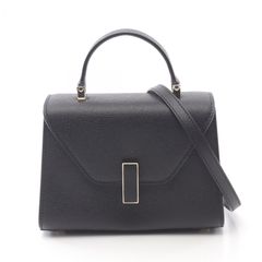 ヴァレクストラ Valextra ハンドバッグ マイクロ イジィデ WBES0022028LOC99NN ブラック レザー 2wayショルダーバッグ レディース 新品