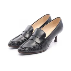 トッズ TOD'S パンプス ローファー レザー ローファーヒール レディース Used A
