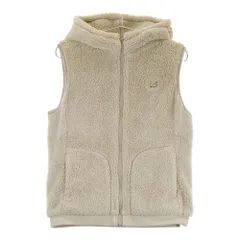 サイズ：2 23区GOLF ニジュウサンクゴルフ ; フード付 リバーシブル ボア ジップベスト 総柄 ベージュ系 [240101592841] ゴルフウェア レディース ストスト