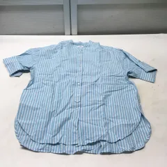 送料無料★coen コーエン★半袖シャツ　ストライプシャツ★メンズMサイズ　#51217sap