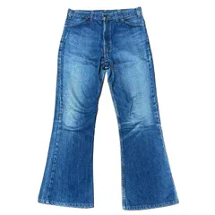 LEVI'S 646 00s made in USA ボタン裏379 オレンジタブ ハイウエスト ブーツカットデニム フレア インディゴ サイズW33 メンズXL リーバイス