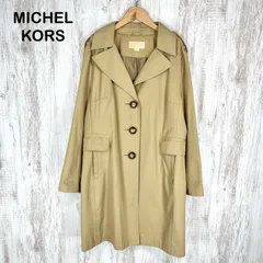 MICHEL KORS マイケルコース シングルブレスト トレンチコート アウター ベージュ 大きいサイズのサムネイル