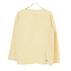 【ORCIVAL】無地ボートネック バスク長袖カットソー