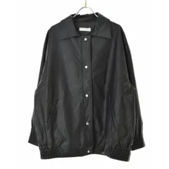 【SENSEOFPLACEbyURBANRESEARCH】24SS AA44-27S006 レザーライクルーズジャケット フェイクレザージャケット