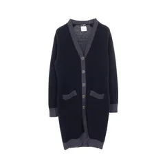 シャネル CHANEL カーディガン ココマーク クラウンボタン P33560K00852 カシミヤ カーディガン レディース Used A