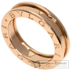 BVLGARI ブルガリ B-zero1 ビーゼロワン 1バンド #49 リング・指輪 K18PG レディース [中古]