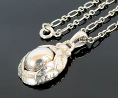 GEORG JENSEN ジョージ・ジェンセン ペンダントネックレス チェーンネックレス #1997 シルバー925 銀 デンマーク製 rk9668のサムネイル