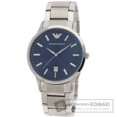 Emporio Armani エンポリオ・アルマーニ AR2477 ラウンドフェイス 腕時計 SS SS メンズ [中古]