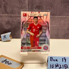 2021 Topps Chrome Bundesliga Robert Lewandowski FC Bayern Munchen Top XI Refractor カード