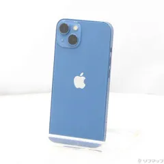 〔中古品〕 iPhone13 128GB ブルー MLNG3J／A SIMフリー【371】