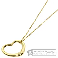 TIFFANY&Co. ティファニー オープンハート ネックレス K18YG レディース [中古]