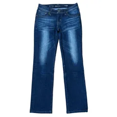 LEVI'S Demi Curve Modern Rise Straight ストレッチ ストレートデニム インディゴ サイズ24 レディースXS　リーバイス