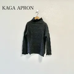 KAGA APRON 穴あきwool  ニット　定番品