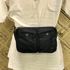 ポーター ウェストバッグ ボディ ショルダー タンカー 黒 FZ240