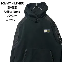 TOMMY HILFIGER　トミーヒルフィガー 日本限定 Utility Icons 2.0 パーカー ミリタリー・MA1