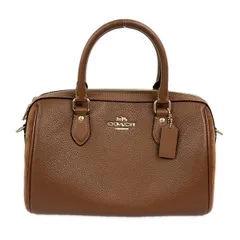 COACH(コーチ) ハンドバッグ ローアン サッチェル CM102 ブラウン レザー