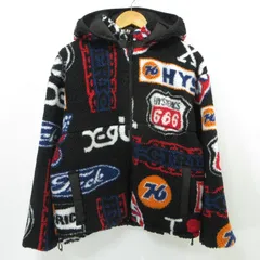 【三重本店】 中古 X-girl | エックスガール リバーシブル総柄ボアジャケット HYS GLAM REV BOA JKT 105244021006 ブラック サイズ：S 【110】