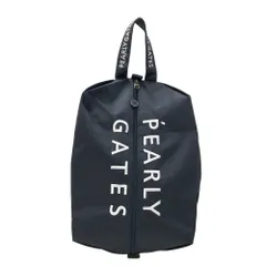 パーリーゲイツ 【オンライン限定】【定番】シューズケース 紺 数回使用 極美品 パーリーゲイツ 【オンライン限定】【定番】シューズケース 紺 数回