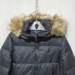 J97 ポロ ガールズ キッズ ダックダウン ロング丈ダウンジャケット L(150/12-14)