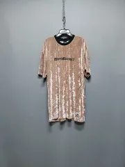 ツアーベルベット ストレッチ 半袖Tシャツ