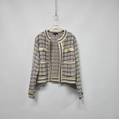 スタジオ LAP ツイード ニットジャケット