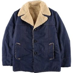 70s USA製 Carhartt デニム ボア ジャケット ワーク ランチ - メルカリ