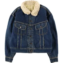 古着 リー Lee デニムボアジャケット メンズXL相当/eaa603456