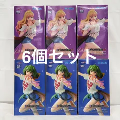 未開封 マクロスF  FIGURIZMα  時の迷宮ver. フィギュア 6個セット LFQ951  f107