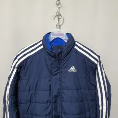 J112 アディダス キッズ ボア フリース ダウンジャケット ロング丈 130