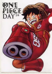 【中古】クリアファイル モンキー・D・ルフィ(ONE PIECE DAY’24 ビジュアル) A4クリアファイル 「ワンピース ONE PIECE DAY’24」 来場者特典