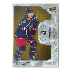 UPPER DECK NHLカード ENGRAINED EMIL BEMSTROM BLUE JACKETS /299 #58 送料無料 中古 IT1