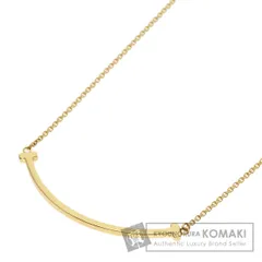 TIFFANY&Co. ティファニー Tスマイル スモール ネックレス K18YG レディース [中古]