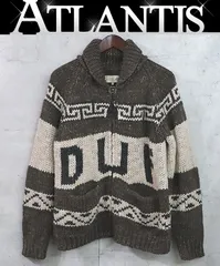 【広尾店】ダファー DUFFER カウチンニット フルジップカーディガン セーター ブラウン系 KN236 size:M 【17983】のサムネイル
