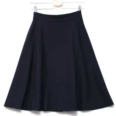 フォクシーニューヨーク フレアスカート 38 黒 美ライン /251022010
