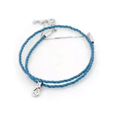 フォーエバーマーク　ブレスレット　ブルー 送料無料】フォーエバーマーク FOREVERMARK K18PG エンコルディア