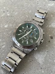 CITIZEN シチズン アテッサ eco-drive エコドライブ クロノグラフ メンズウォッチ 電波 腕時計 チタン E610-T015573