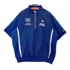 サイズ：3L LE COQ GOLF ルコックゴルフ  ハーフジップ 半袖 中綿ブルゾン  ネイビー系 [240101584720] ゴルフウェア メンズ ストスト