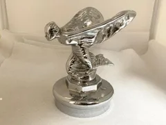 ロールスロイス カー マスコット フライングレディ 入りアンティーク置き時計 ロールスロイス カー マスコット フライングレディ 入りアンティーク
