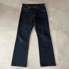 美品 Lee リー  濃紺フレアデニム ブーツカット ジーンズ Gパン 日本製 サイズ30