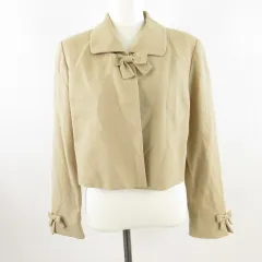 オプティ opti ceremony ジャケット 長袖 ベージュ 2 *T360