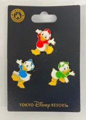 東京ディズニーリゾート ピンズバッジ ヒューイ・デューイ・ルーイ