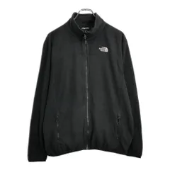 THE NORTH FACE ノースフェイス フリースジャケット アウトドア ブラック(メンズ L)中古 古着 U4629