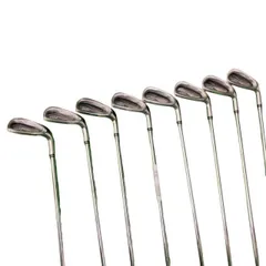 【中古】 ダンロップ XXIO TOUR IRON(2004) 8S アイアンセット IR RIFLE 100 (フレックスS) メンズ 男性用 右利き 右用 Cランク ゴルフクラブ