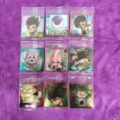 まとめ売り　9枚  ドラゴンボール　14弾 超戦士　シール　ウエハース 融合と合体の超越者