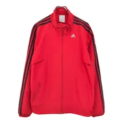 adidas アディダス ウィンドブレーカージャケット スポーツ レッド(メンズ L)中古 古着 U6115
