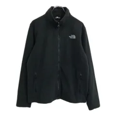 THE NORTH FACE ノースフェイス フリースジャケット アウトドア ブラック(メンズ M)中古 古着 U6437