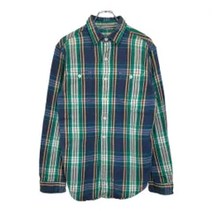 Polo by Ralph Lauren ポロ ラルフローレン フランネルシャツ タータンチェック(メンズ M相当)中古 古着 U6536