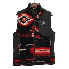 【中古品】 RLX RALPHLAUREN アールエルエックス ラルフローレン 0469355 NATIVE BOA VEST ネイティブ ボア ベスト アウター 【147-251223-cs-02-izu】