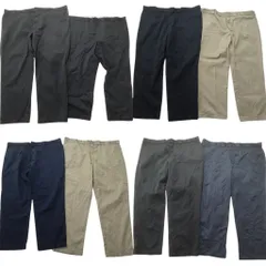 古着卸 まとめ売り ディッキーズ Dickies 874 ワーク パンツ 8枚セット (メンズ 46 /48 /56 ) ブラック ストレート NC9265